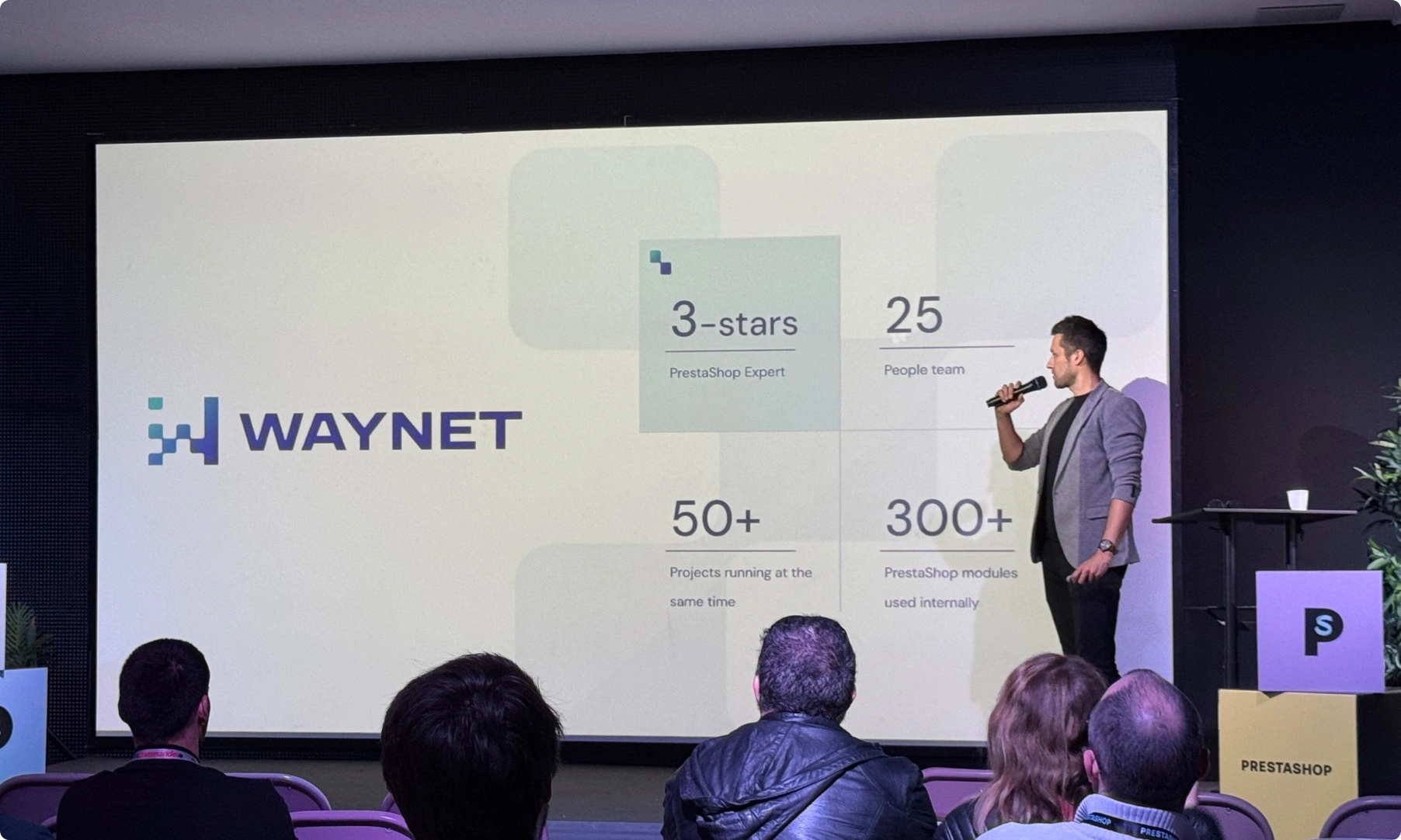Lider Waynet dzieli się wiedzą na branżowej konferencji PrestaShop