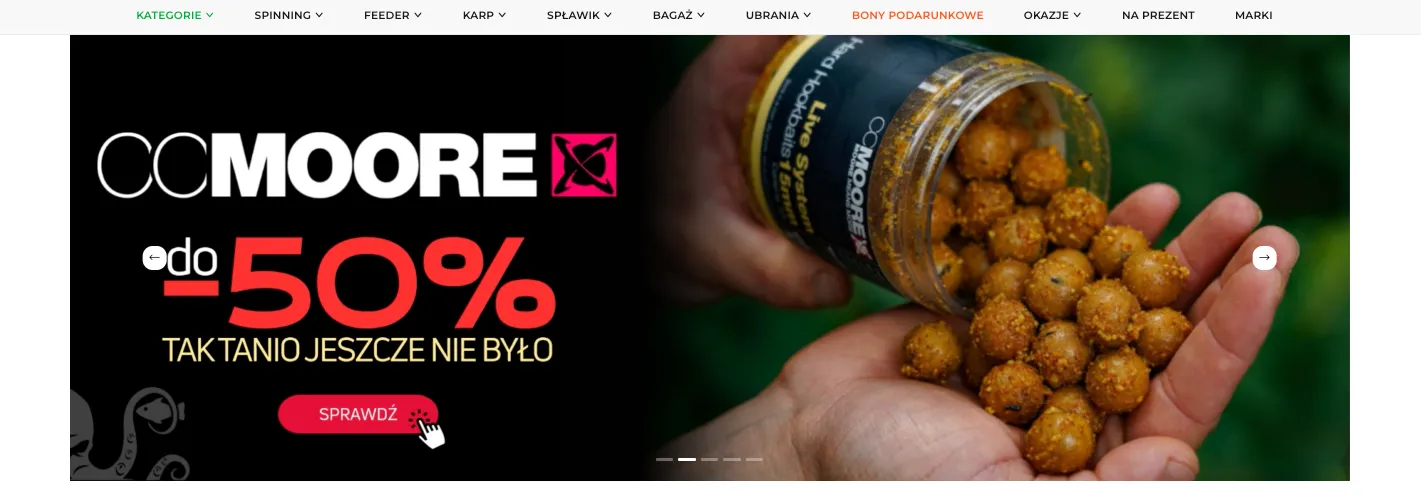 Slider banerów Moduł Slider na stronie głównej PrestaShop