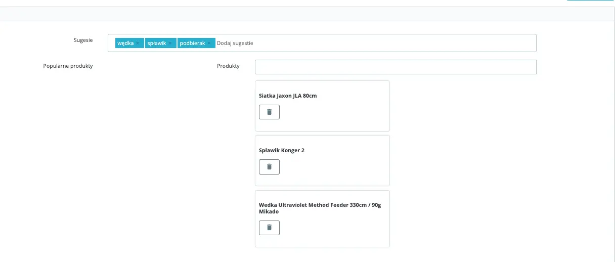 Inteligentne podpowiedzi w wyszukiwarce PrestaShop – Moduł Wyszukiwarka PrestaShop