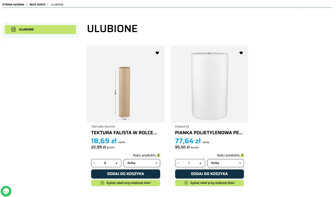 Lista ulubionych produktów PrestaShop – Moduł Lista Ulubionych