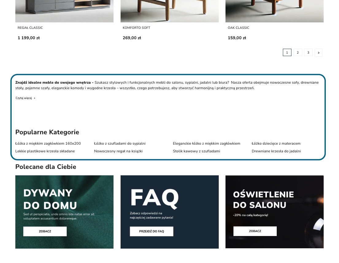 Personalizacja H1 i opisów w kategoriach – Moduł PrestaShop SEO Modyfikator Kategorii