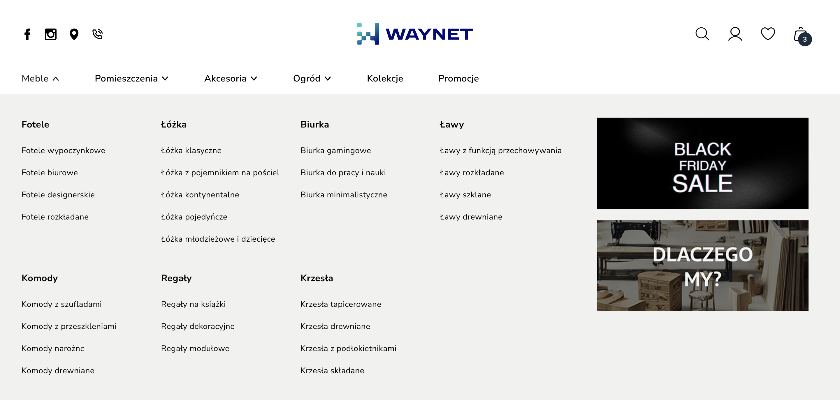 Stwórz profesjonalne "mega menu" dla dużej oferty