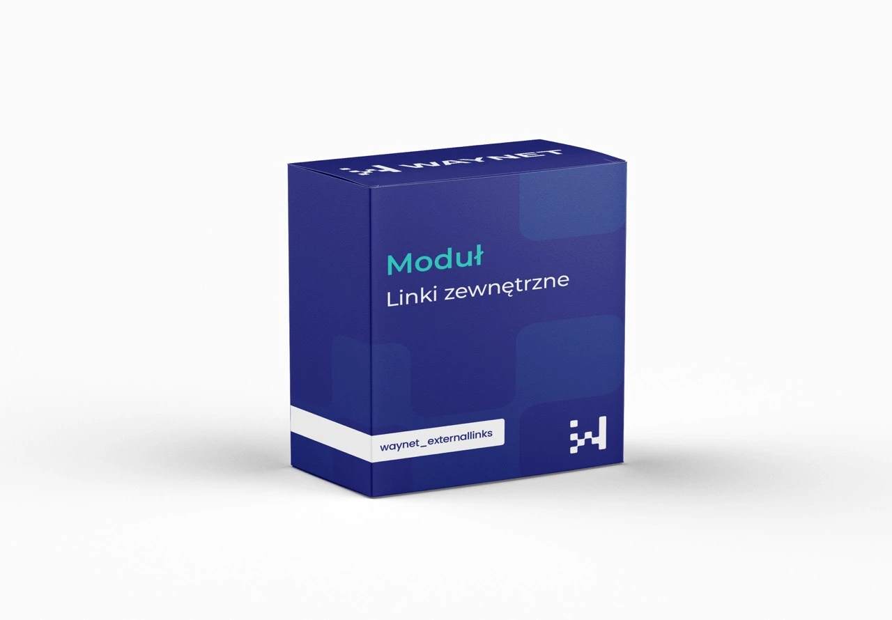 Moduł Linki Zewnętrzne PrestaShop - zarządzanie odnośnikami - Waynet.