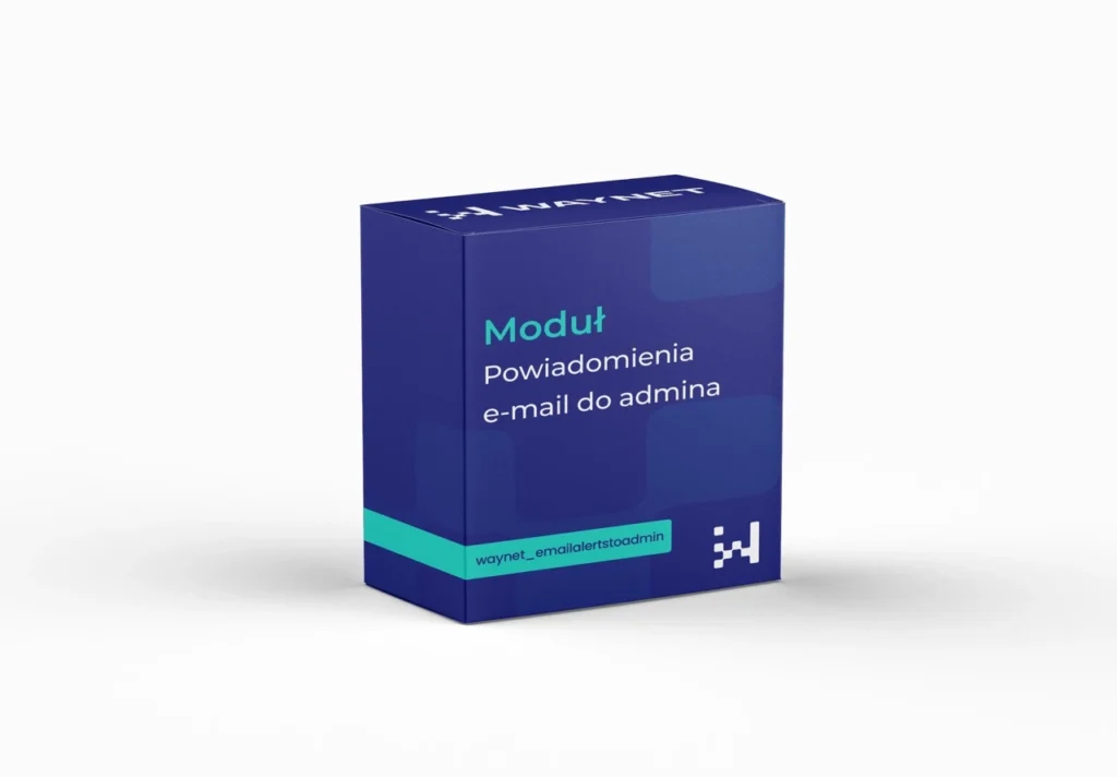 Moduł Powiadomienia e-mail do administratora