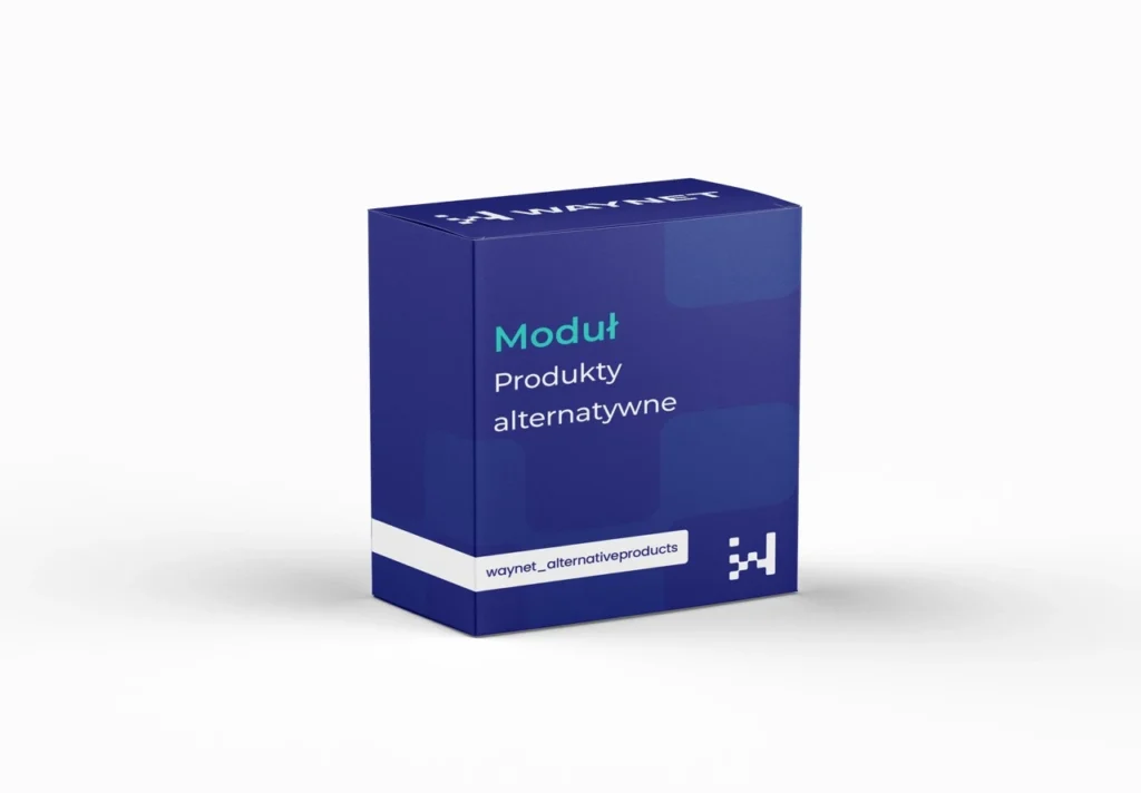 Moduł Produkty alternatywne