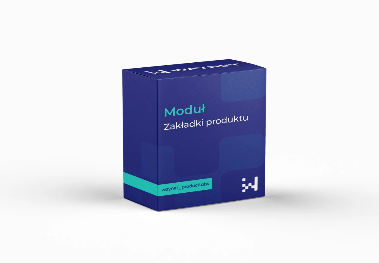 Moduł Zakładki Produktu PrestaShop - dodawanie własnych tabów na karcie produktu - Waynet.